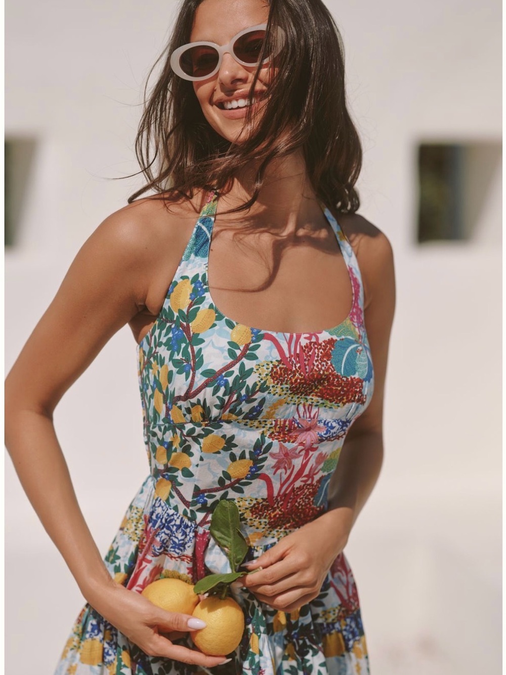 Danielle Manini X Celadine Tiered Bustier Mini Dress
